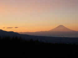 黎明の富士山2